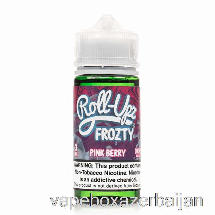 Vape Baku Pink Berry ICE - Juice Roll-Upz - 100mL 3mg